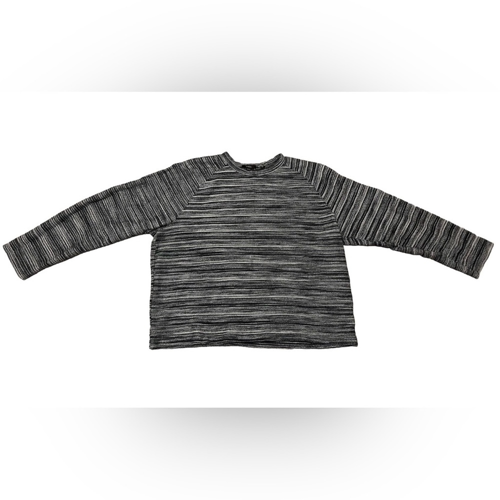 Vince. Terry Crewneck Sweater Men’s XXL Cotton Dark Blue Gray